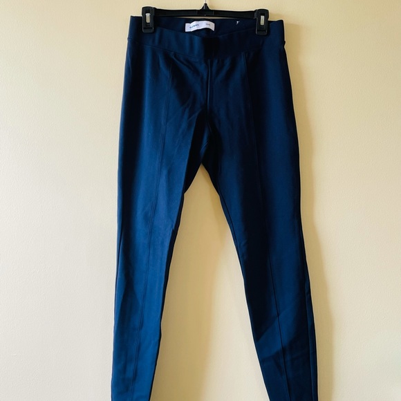 Old Navy Stretchy Navy Blue Leggings - Picture 1 of 3